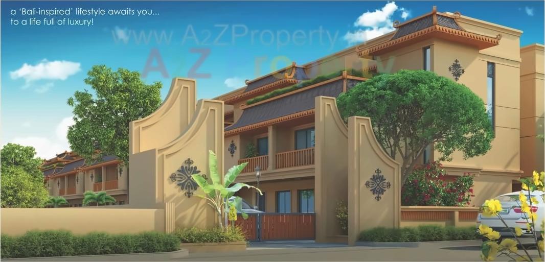 3D Elevation of real estate project Sthapatya Shreem located at Sevasi, Vadodara, Gujarat