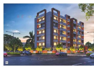 Elevation of real estate project Suhrad Residency located at Sayajipura, Vadodara, Gujarat