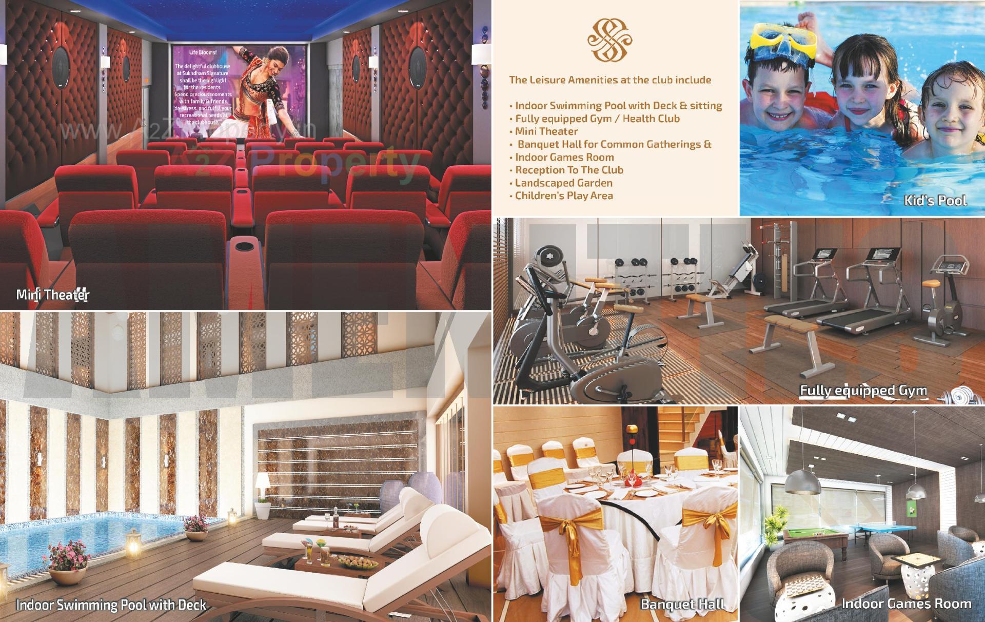 3D Elevation of real estate project Sukhdham Signature () located at Vadodara, Vadodara, Gujarat