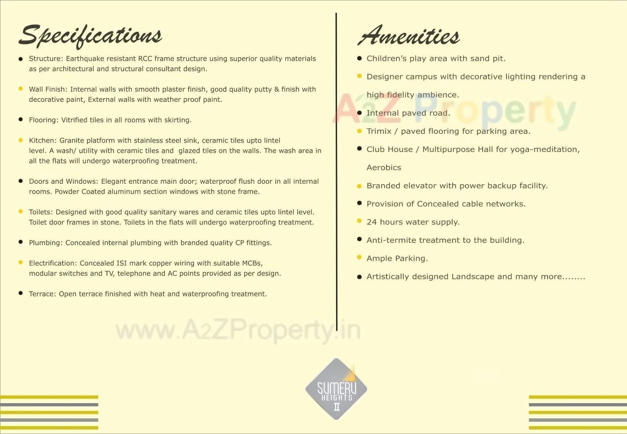 Project Specifications