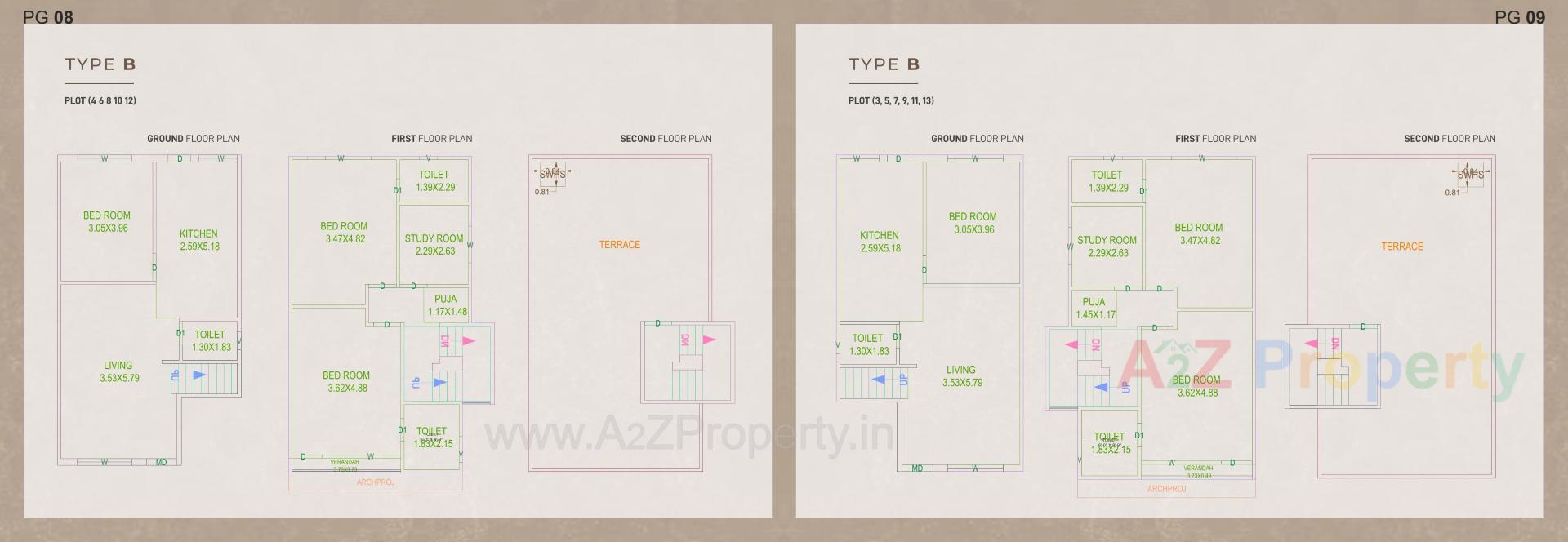  of real estate project Sun Exotica located at Tarsali, Vadodara, Gujarat