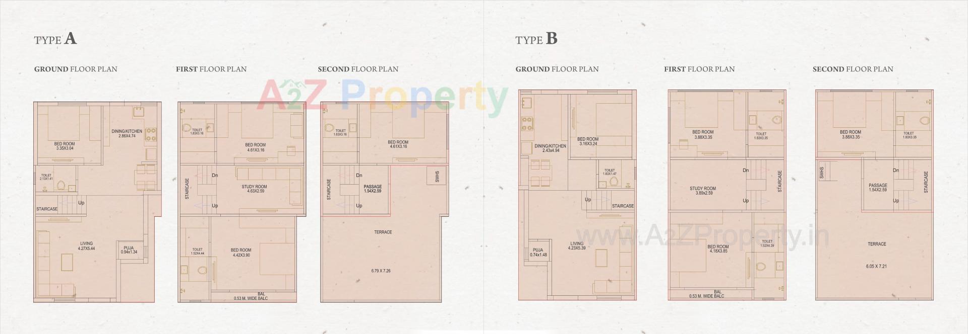 Layout of real estate project Sun Palacio located at Sevasi, Vadodara, Gujarat
