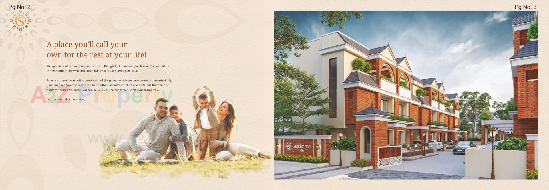  of real estate project Sundar One Villa located at At Makarpura, Vadodara, Gujarat