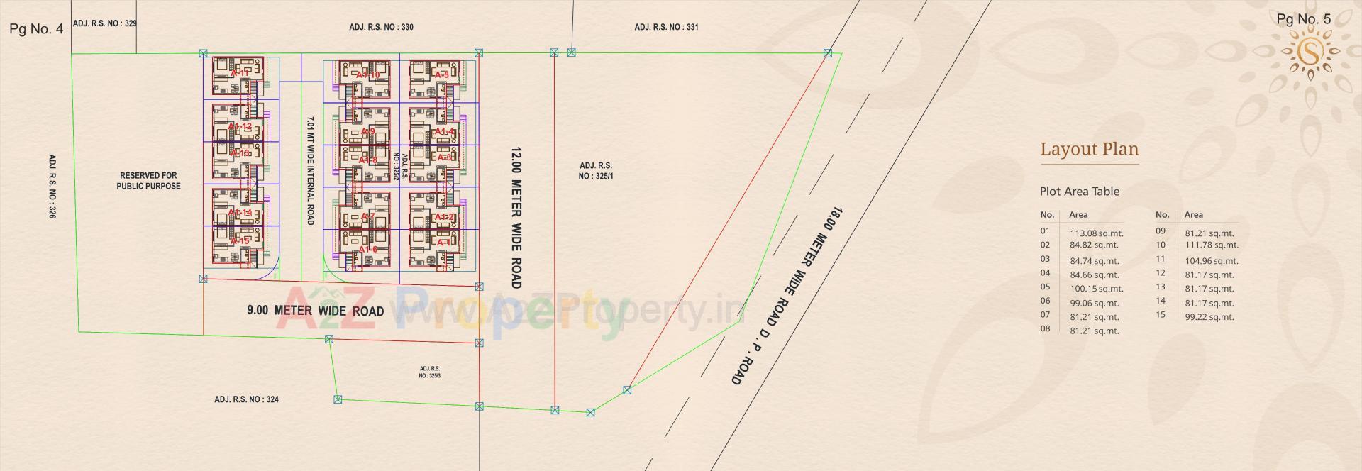  of real estate project Sundar One Villa located at At Makarpura, Vadodara, Gujarat