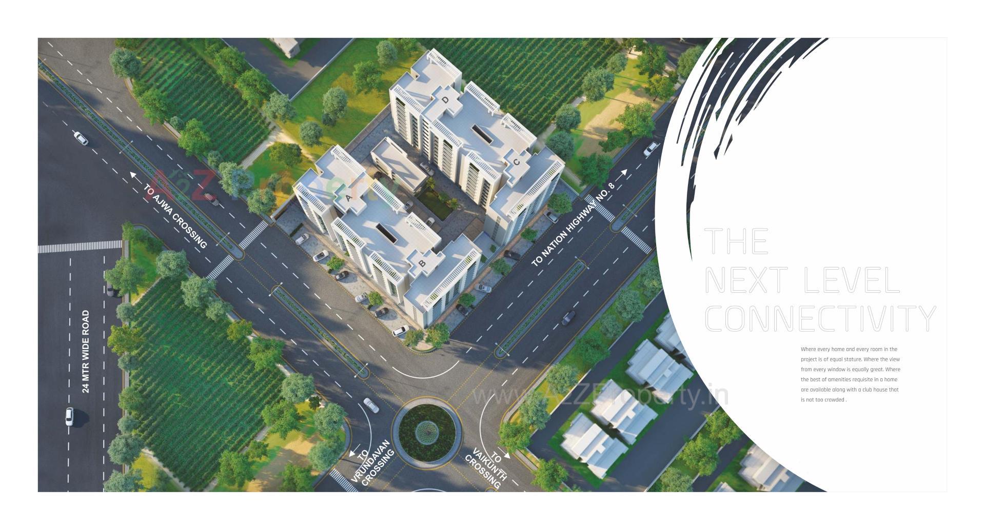  of real estate project Sundaram Highlife located at Bapod, Vadodara, Gujarat