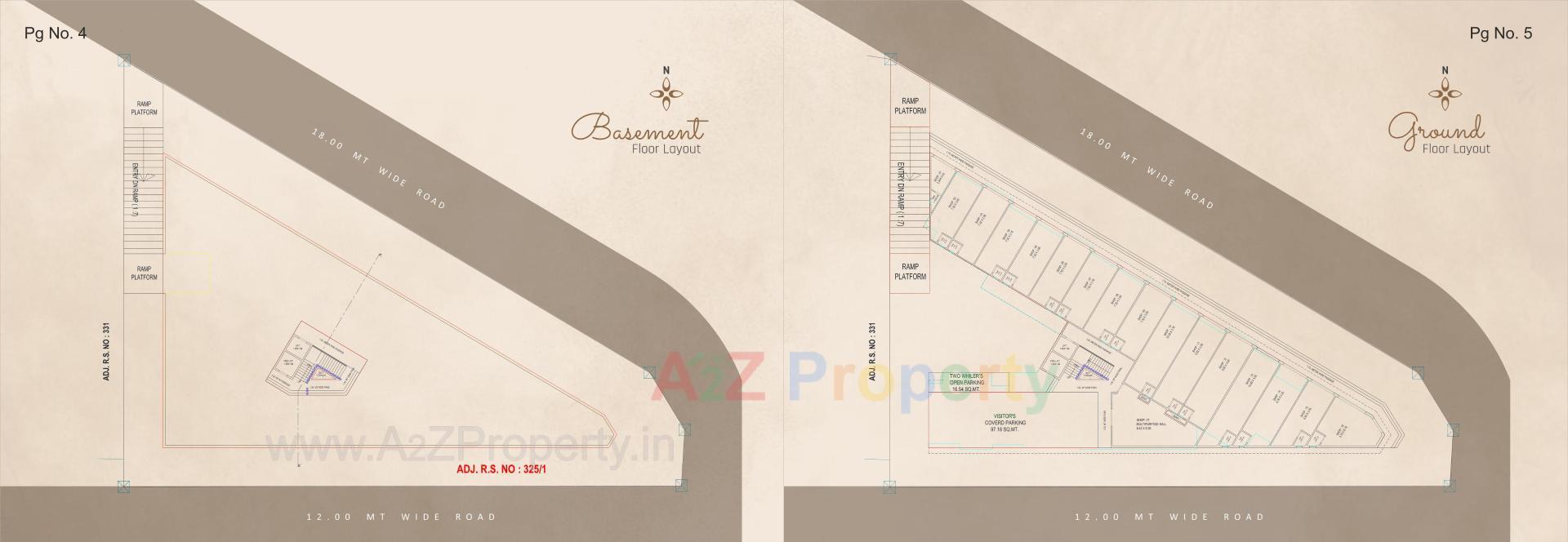  of real estate project Sunder One Resi Cum Plaza located at Makarpura, Vadodara, Gujarat