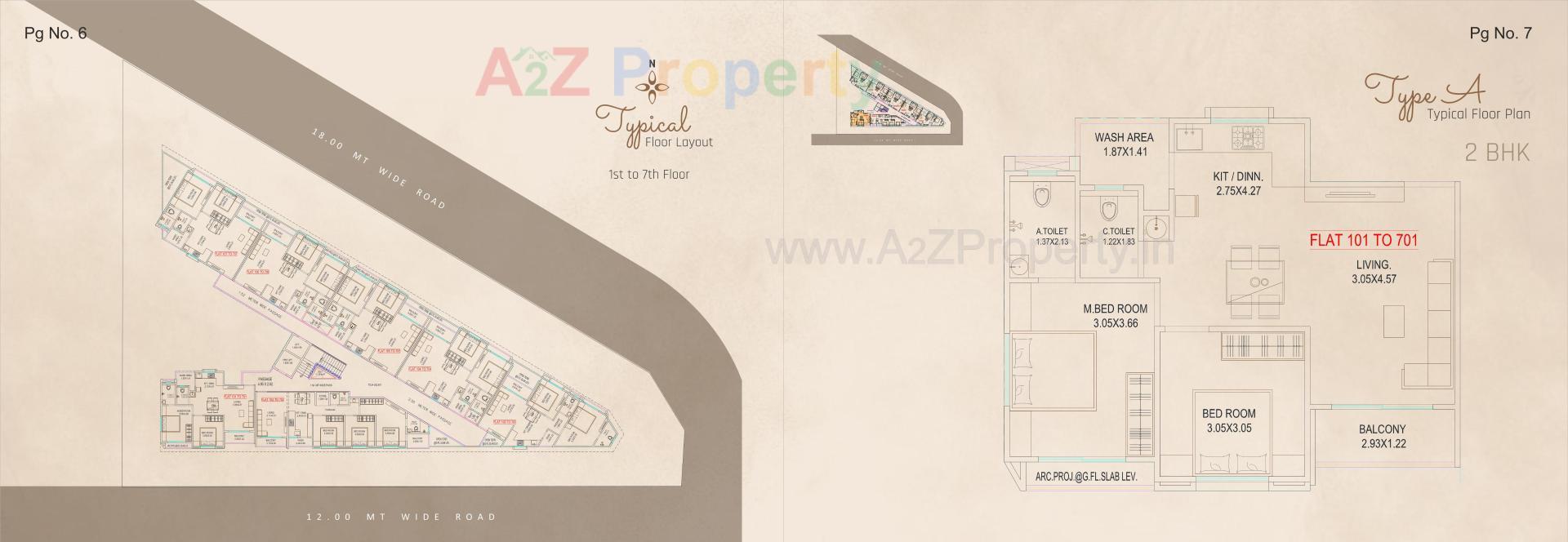  of real estate project Sunder One Resi Cum Plaza located at Makarpura, Vadodara, Gujarat