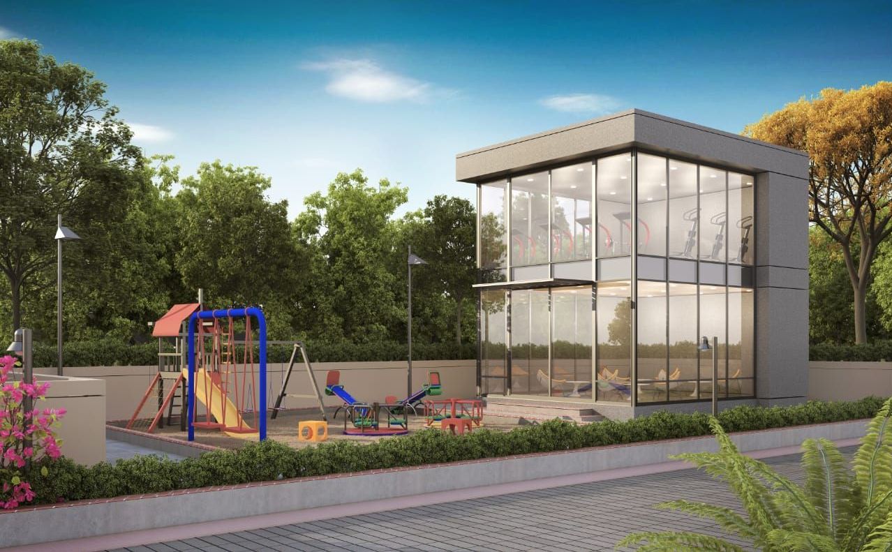 Club House of real estate project Sunrise Homes located at Ankhol, Vadodara, Gujarat