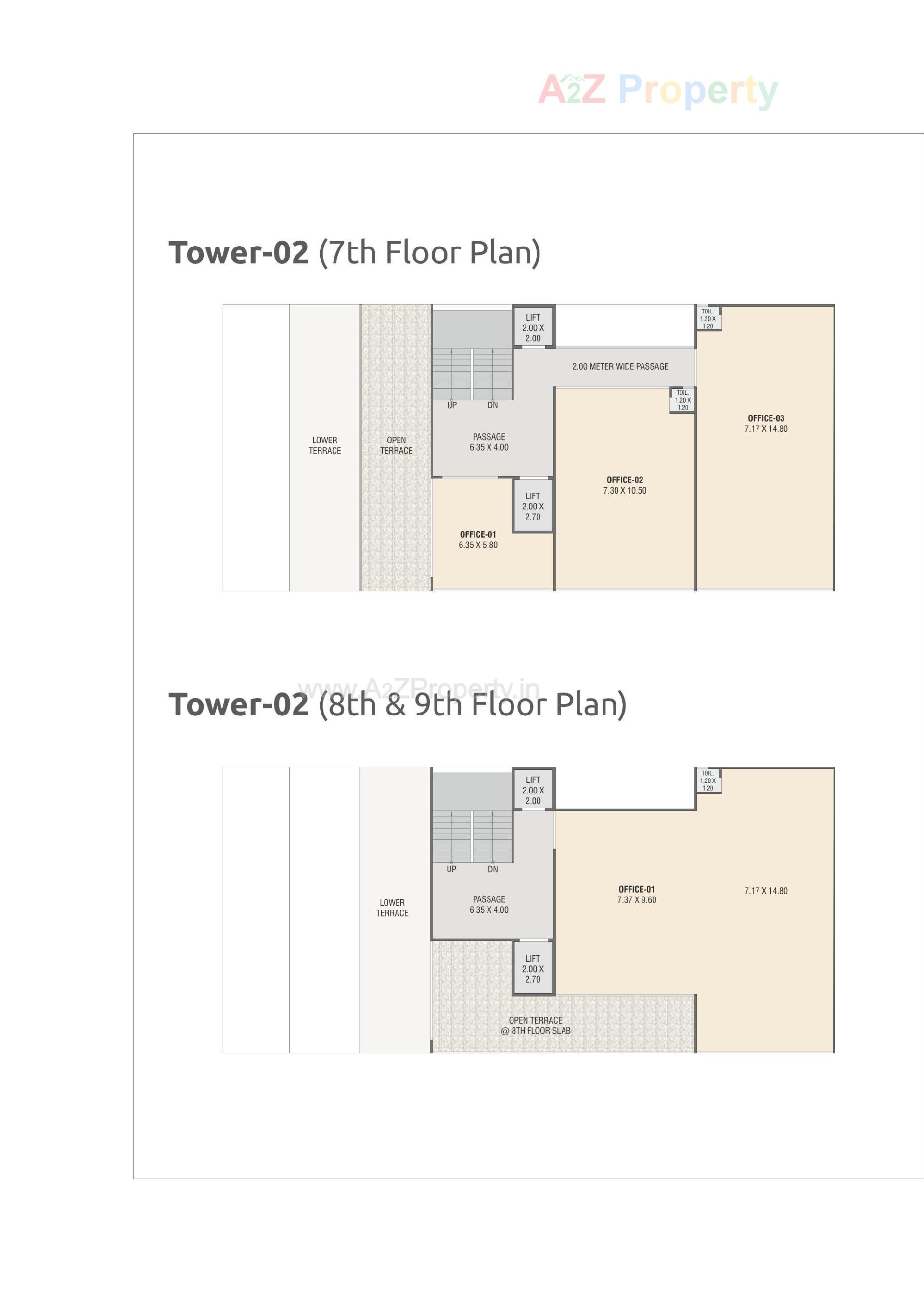 Layout of real estate project Survi Pristine located at Manjalpur, Vadodara, Gujarat