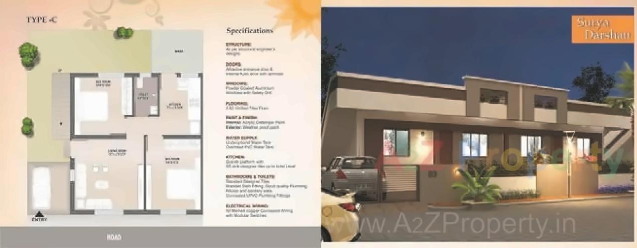  of real estate project Suryadarshan located at Makarpura, Vadodara, Gujarat