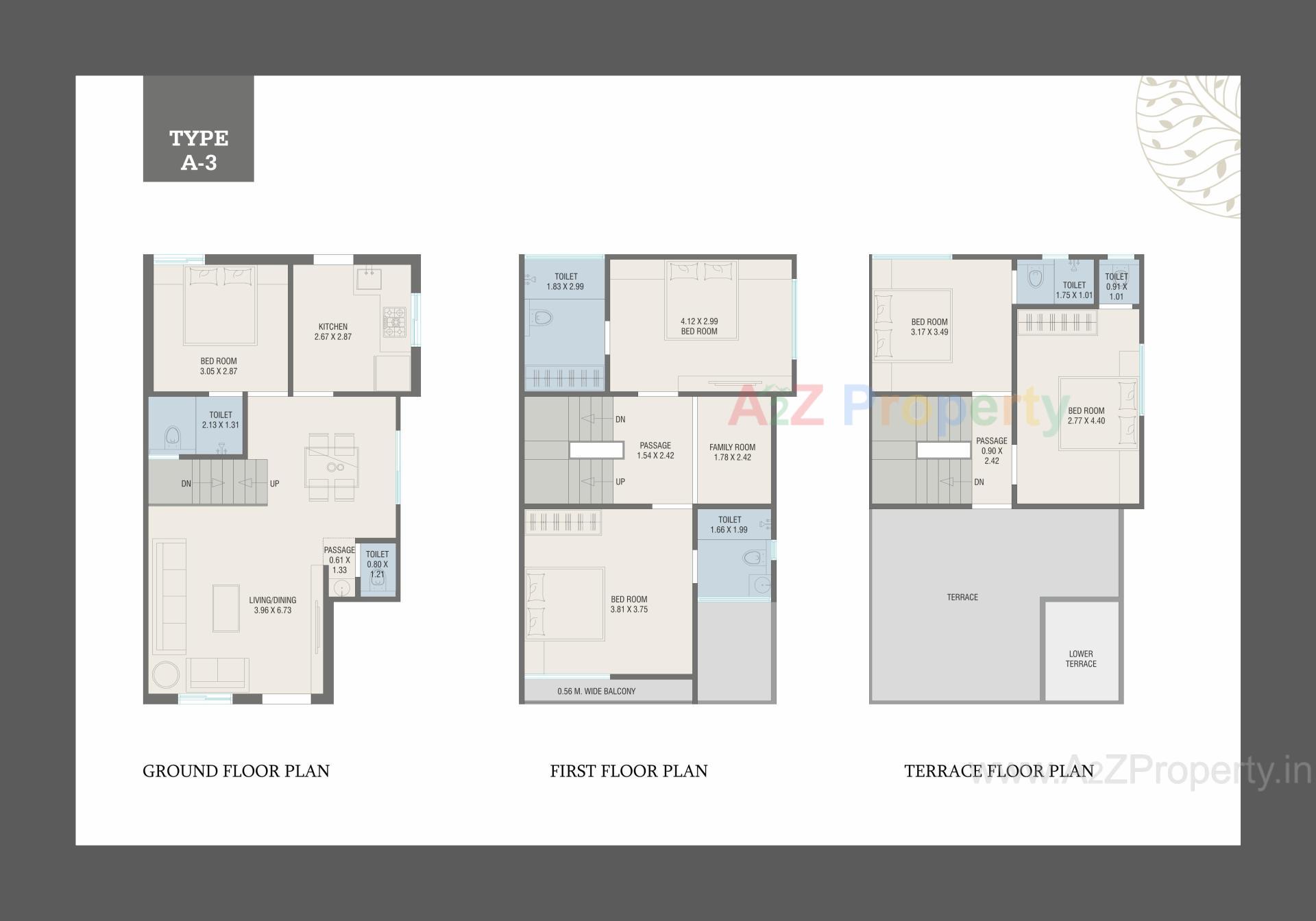 Layout of real estate project Suvarn Iris located at Chhani, Vadodara, Gujarat