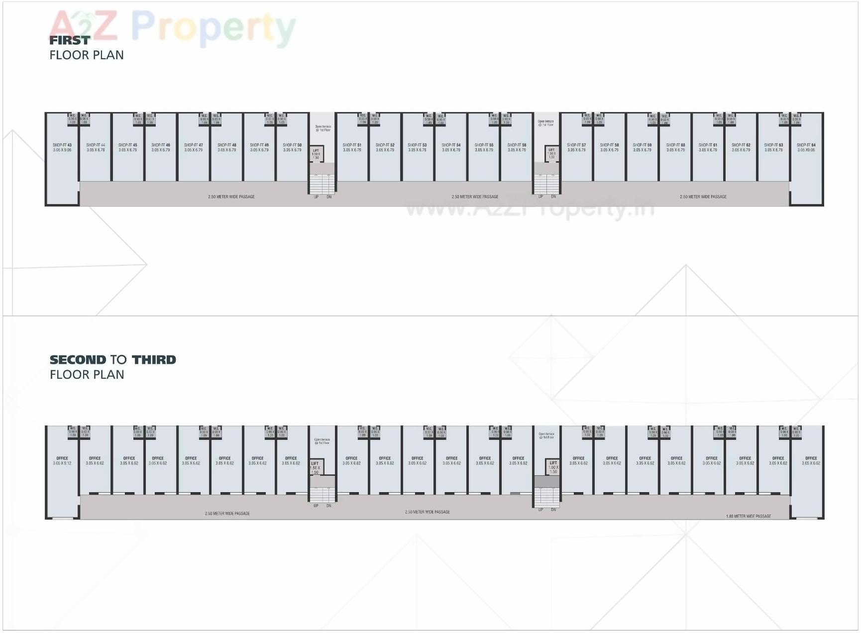 Layout of real estate project Suvarna Icon located at Vadodara, Vadodara, Gujarat