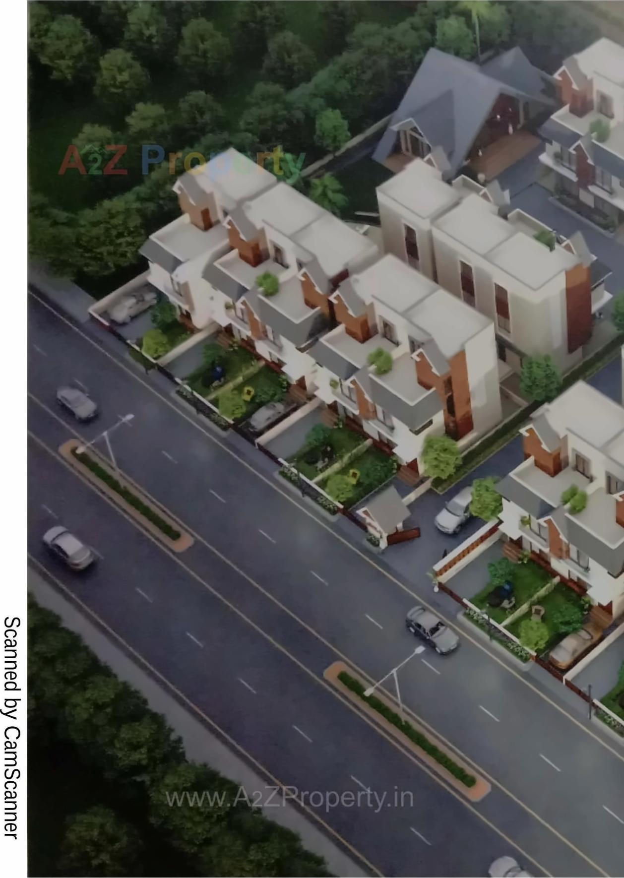 3D Elevation of real estate project Swami Enclave located at Vadodara, Vadodara, Gujarat