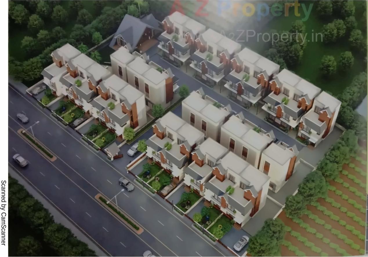 3D Elevation of real estate project Swami Enclave located at Vadodara, Vadodara, Gujarat