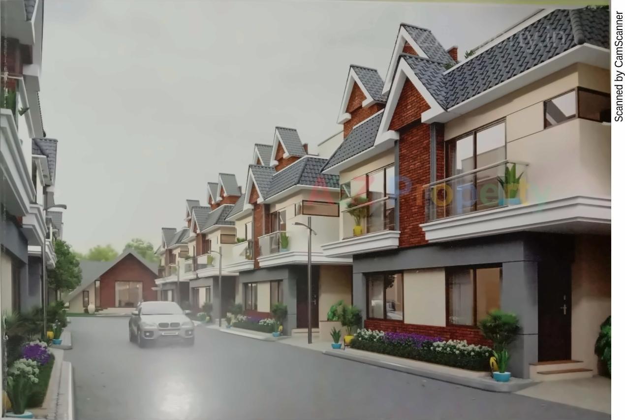 3D Elevation of real estate project Swami Enclave located at Vadodara, Vadodara, Gujarat