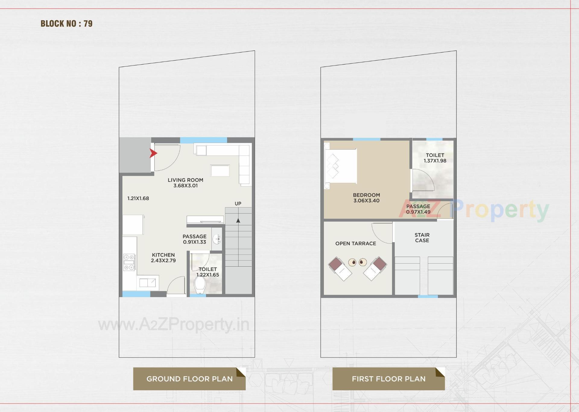 Layout of real estate project Swami Vatika located at Vadadala, Vadodara, Gujarat