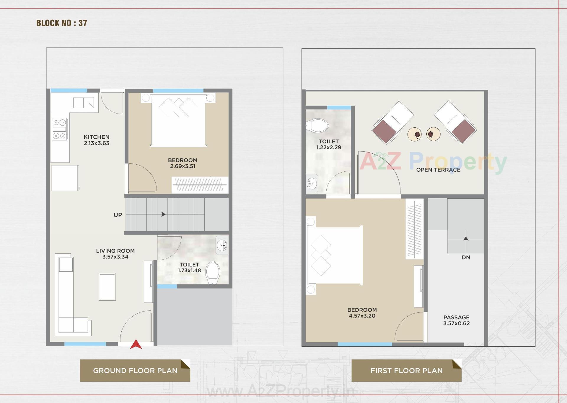 Layout of real estate project Swami Vatika located at Vadadala, Vadodara, Gujarat