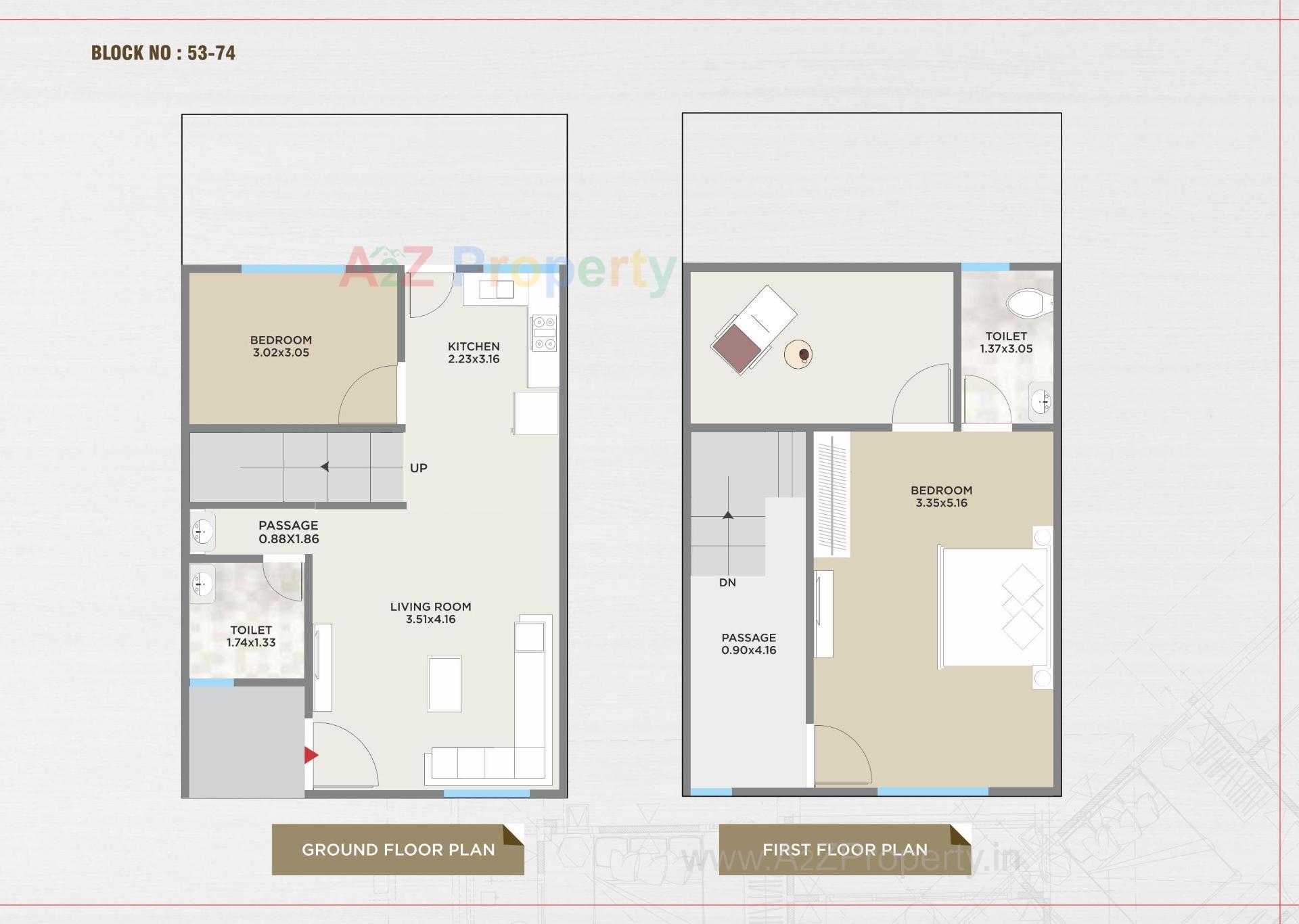 Layout of real estate project Swami Vatika located at Vadadala, Vadodara, Gujarat