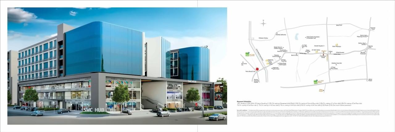  of real estate project Swc Hub located at Bhayli, Vadodara, Gujarat