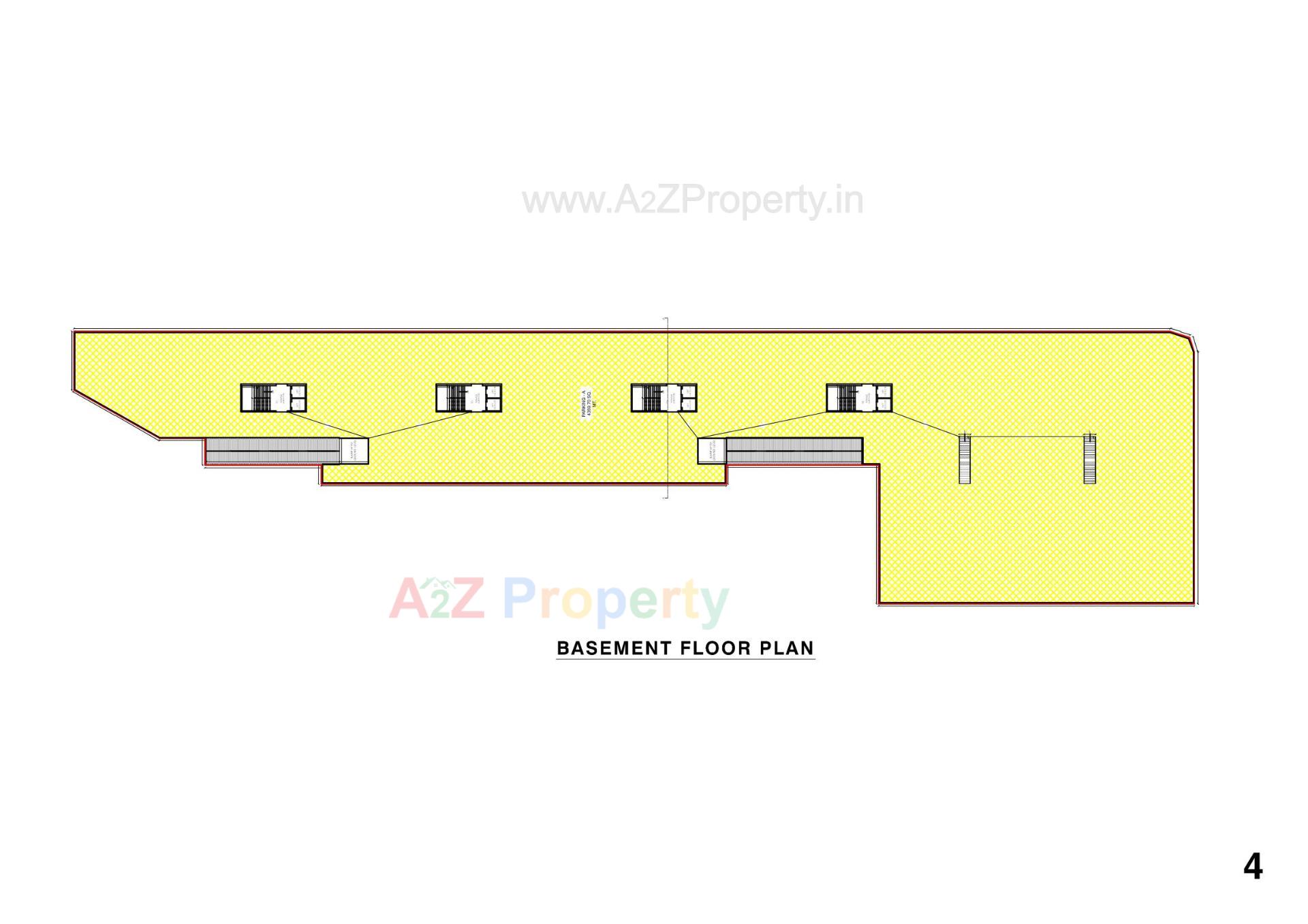 Layout of real estate project Synnove Atmosphere located at Sevasi, Vadodara, Gujarat