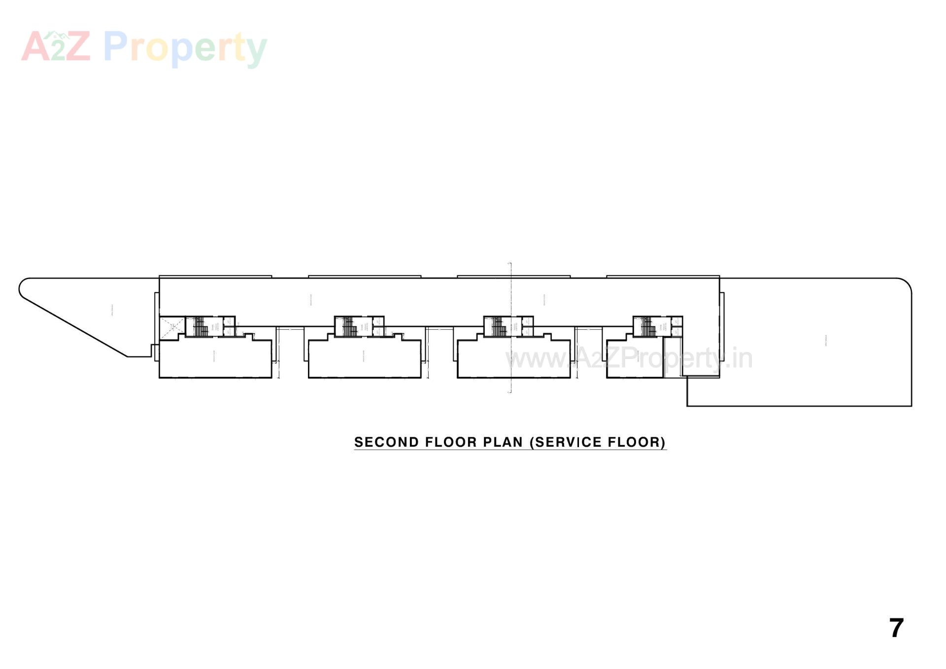 Layout of real estate project Synnove Atmosphere located at Sevasi, Vadodara, Gujarat