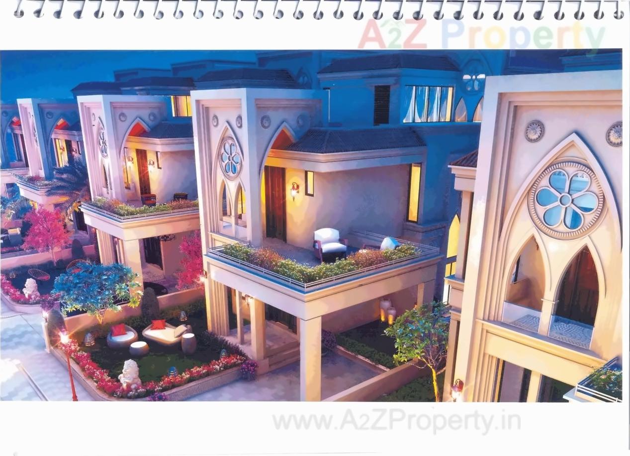 3D Elevation of real estate project Synnove Palatials located at Gotri, Vadodara, Gujarat