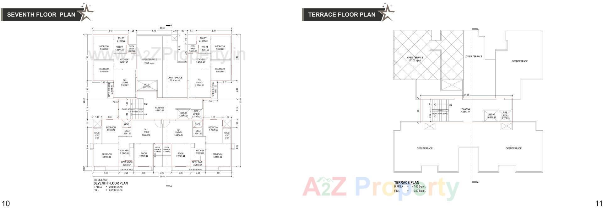 Layout of real estate project Taj Residency located at Gorwa, Vadodara, Gujarat