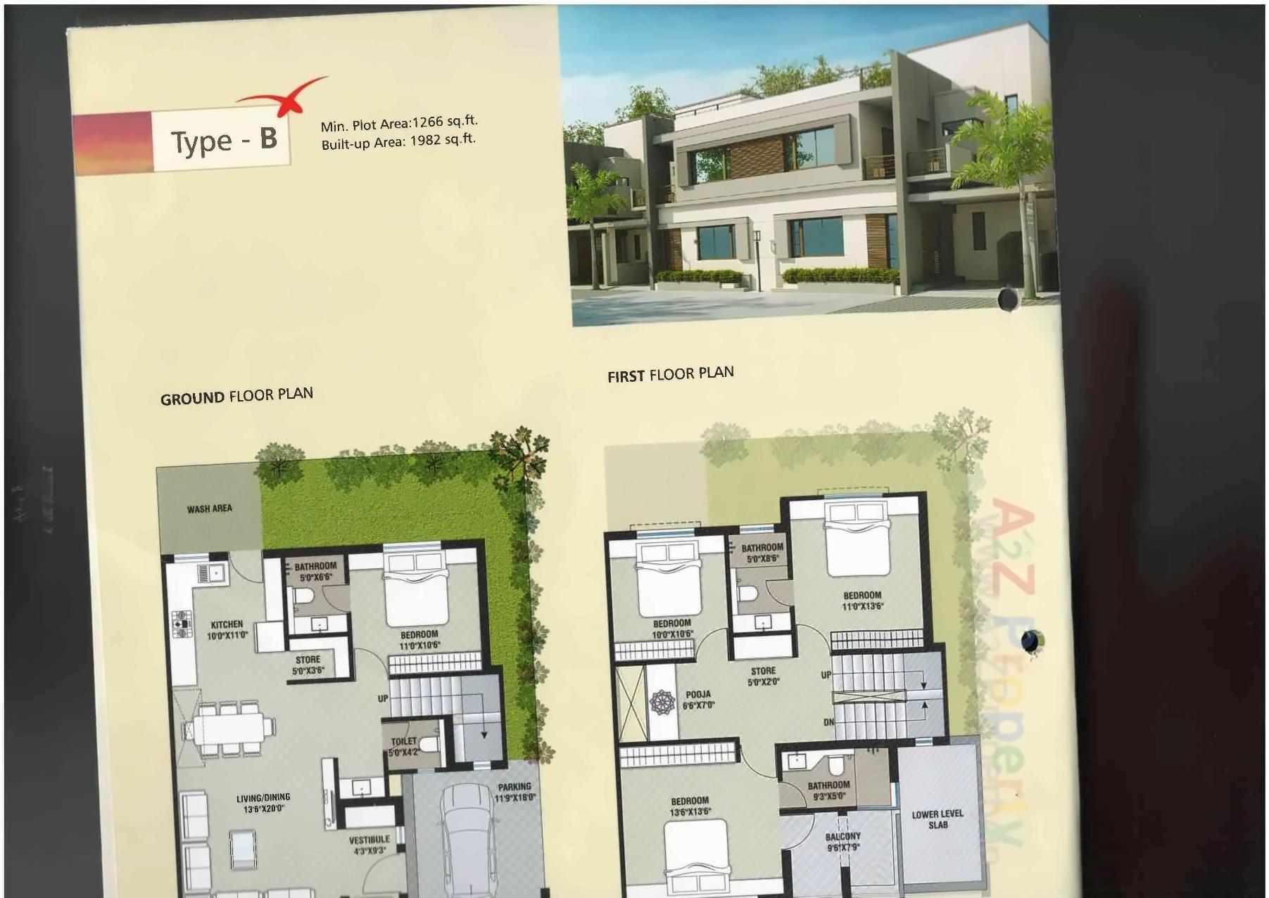 Layout of real estate project Taksh Aura located at Hanumanpura, Vadodara, Gujarat