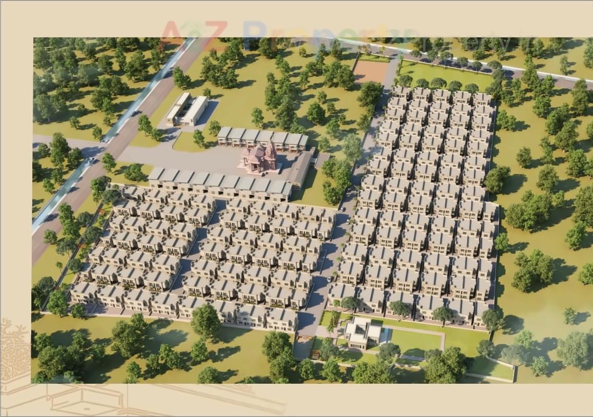 3D Elevation of real estate project Taksh Divine located at Ankhol, Vadodara, Gujarat