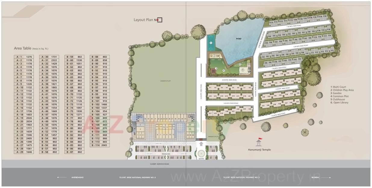  of real estate project Taksh Galaxy located at Bapod, Vadodara, Gujarat