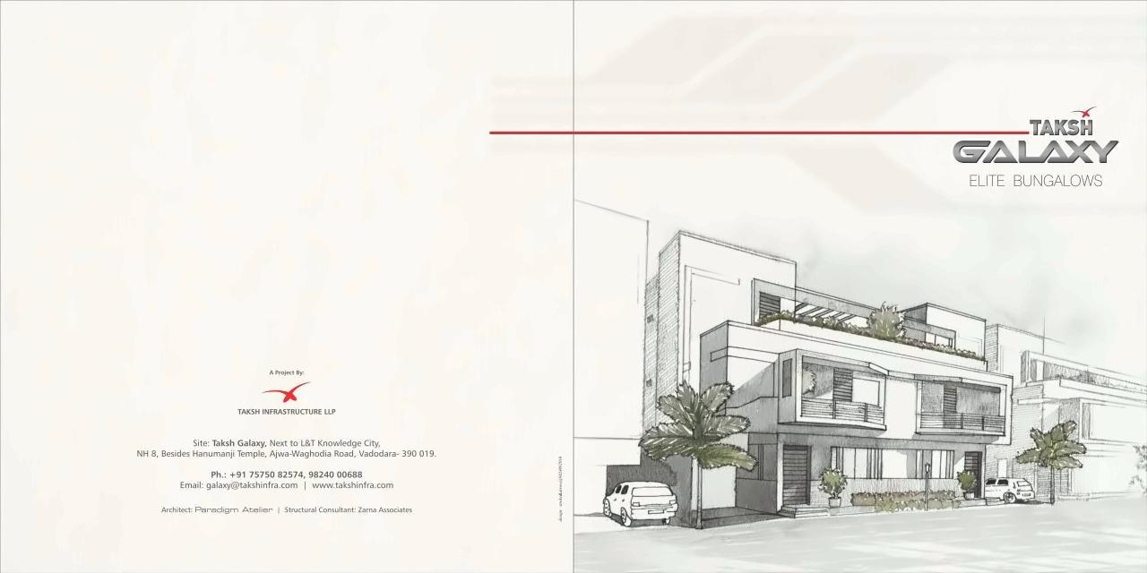  of real estate project Taksh Galaxy located at Bapod, Vadodara, Gujarat
