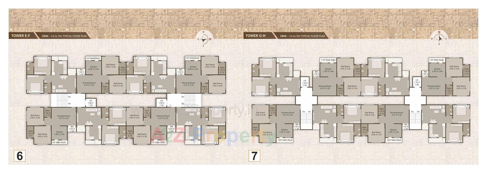 Layout of real estate project Takshashila located at Dist, Vadodara, Gujarat