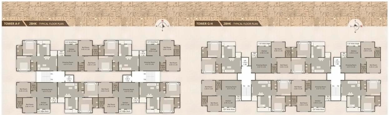 Layout of real estate project Takshashila located at Sevasi, Vadodara, Gujarat
