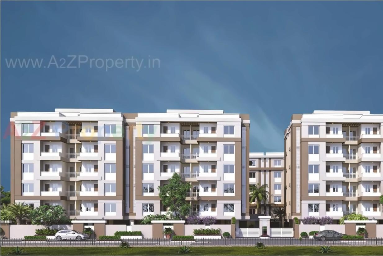 3D Elevation of real estate project Takshashila located at Sevasi, Vadodara, Gujarat