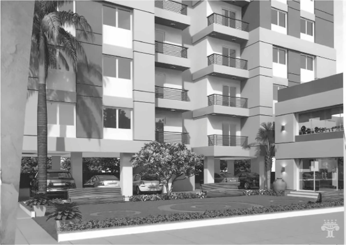 3D Elevation of real estate project Takshashila located at Sevasi, Vadodara, Gujarat