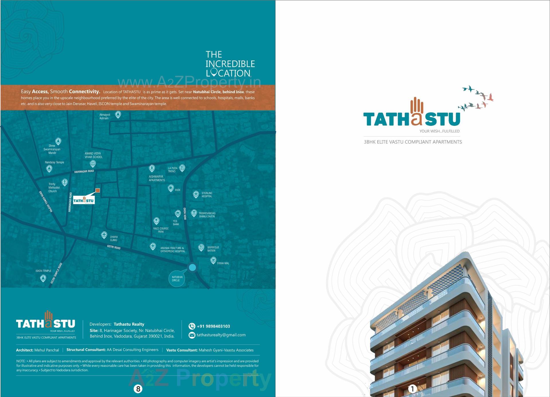  of real estate project Tathastu located at Jetalpur, Vadodara, Gujarat