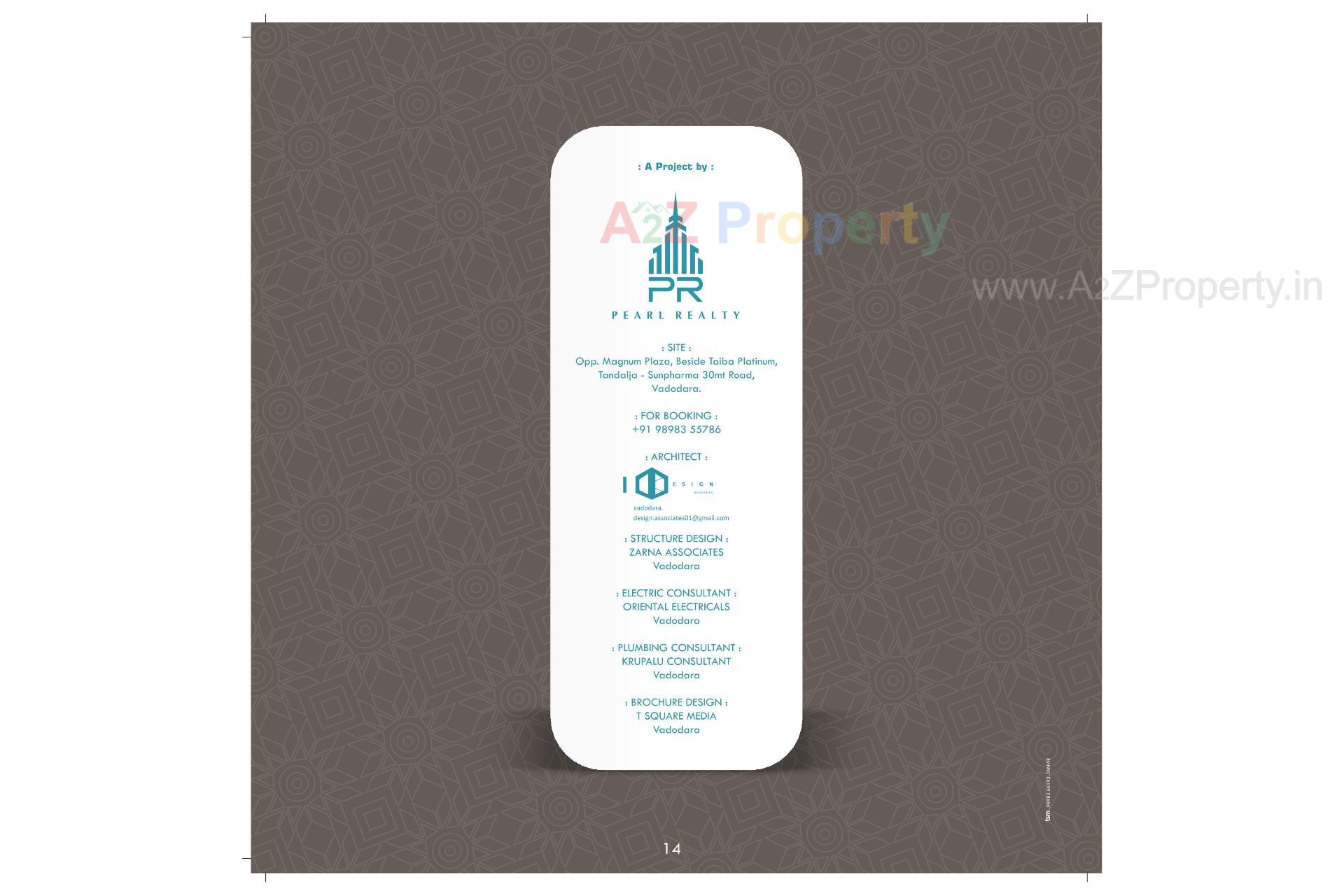  of real estate project Tawhid Heights located at Tandalja, Vadodara, Gujarat