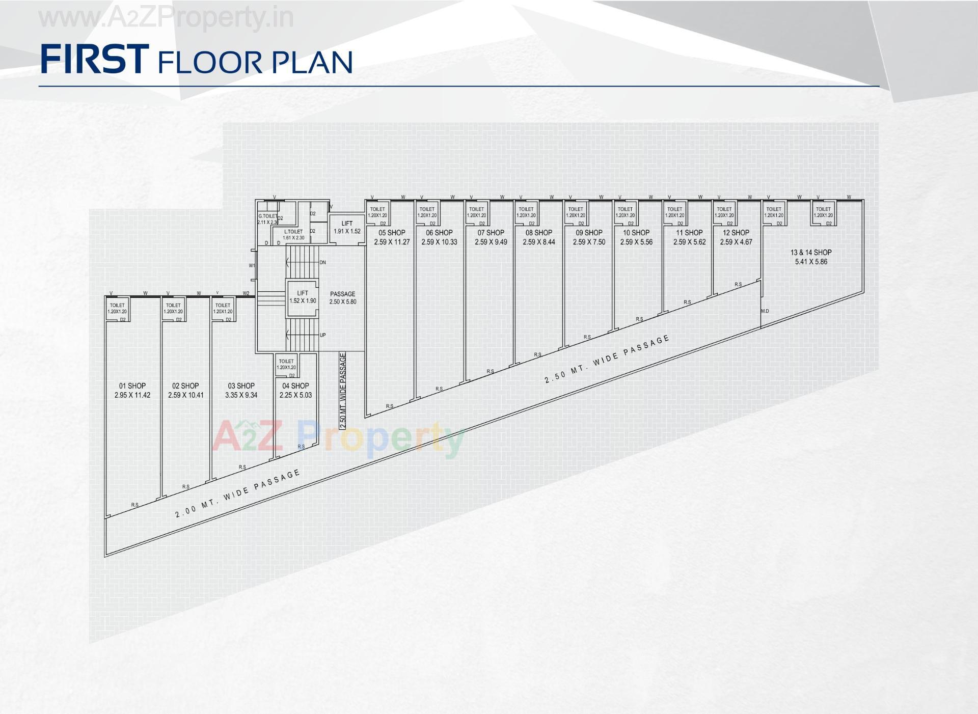 Layout of real estate project Terra Heights located at Atladara, Vadodara, Gujarat