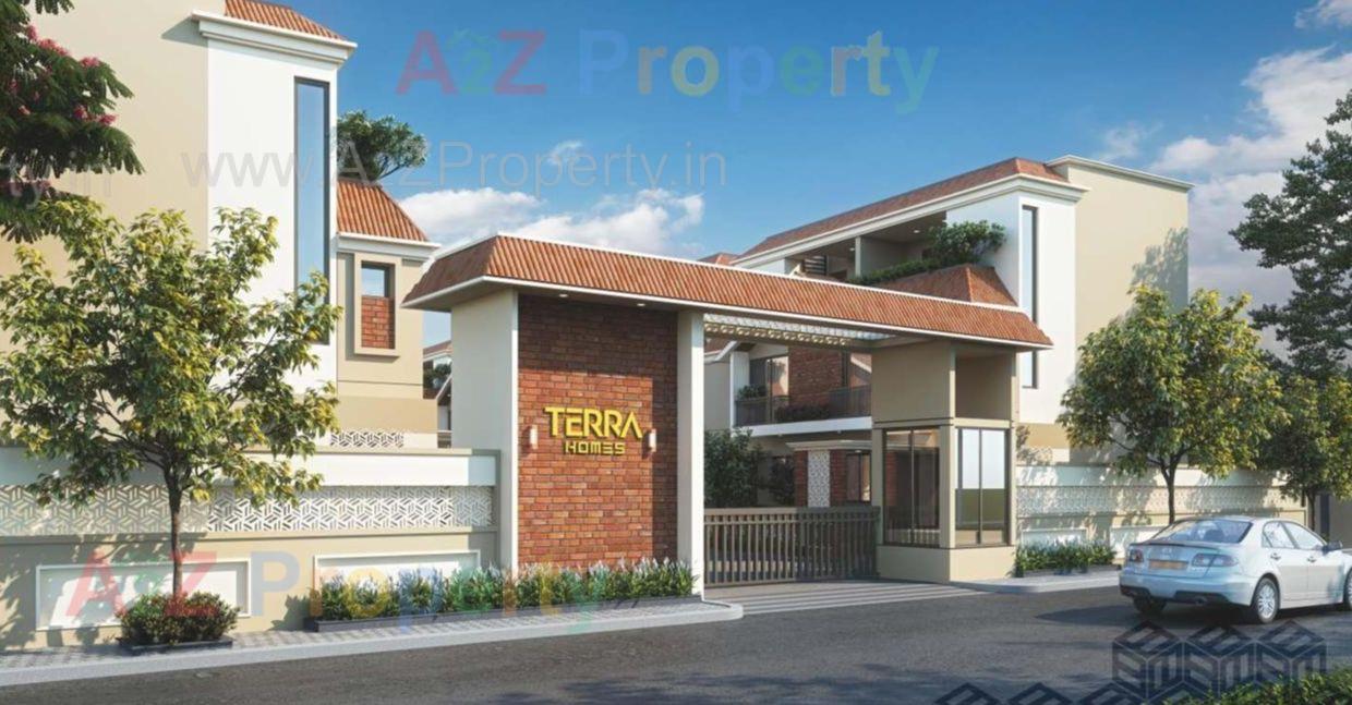 3D Elevation of real estate project Terra Homes located at Bil, Vadodara, Gujarat