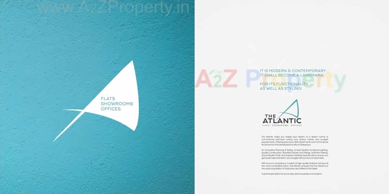  of real estate project The Atlantic (tower A   Tower B) located at Tarsali, Vadodara, Gujarat