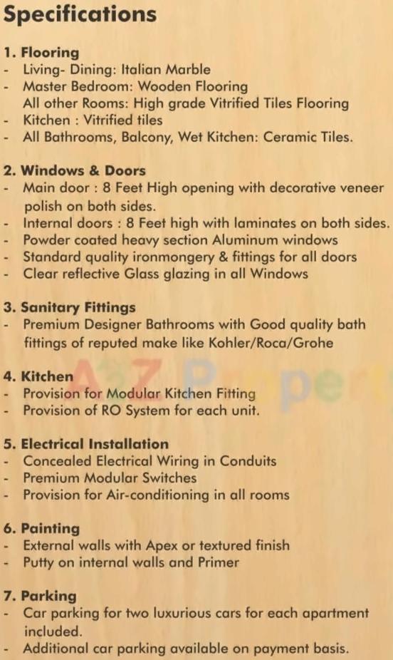 Project Specifications