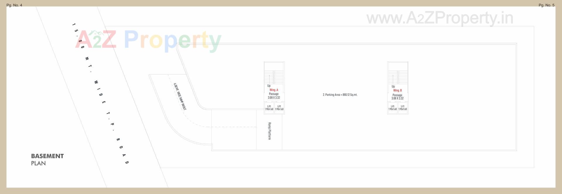  of real estate project The Grand Krishna located at Harni, Vadodara, Gujarat