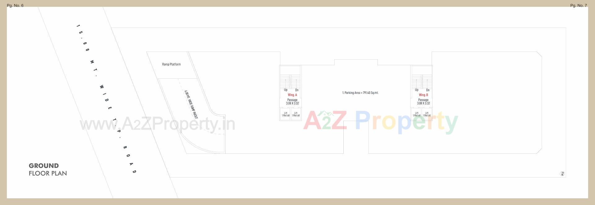  of real estate project The Grand Krishna located at Harni, Vadodara, Gujarat