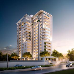 Elevation of real estate project The Landmark located at Harni, Vadodara, Gujarat