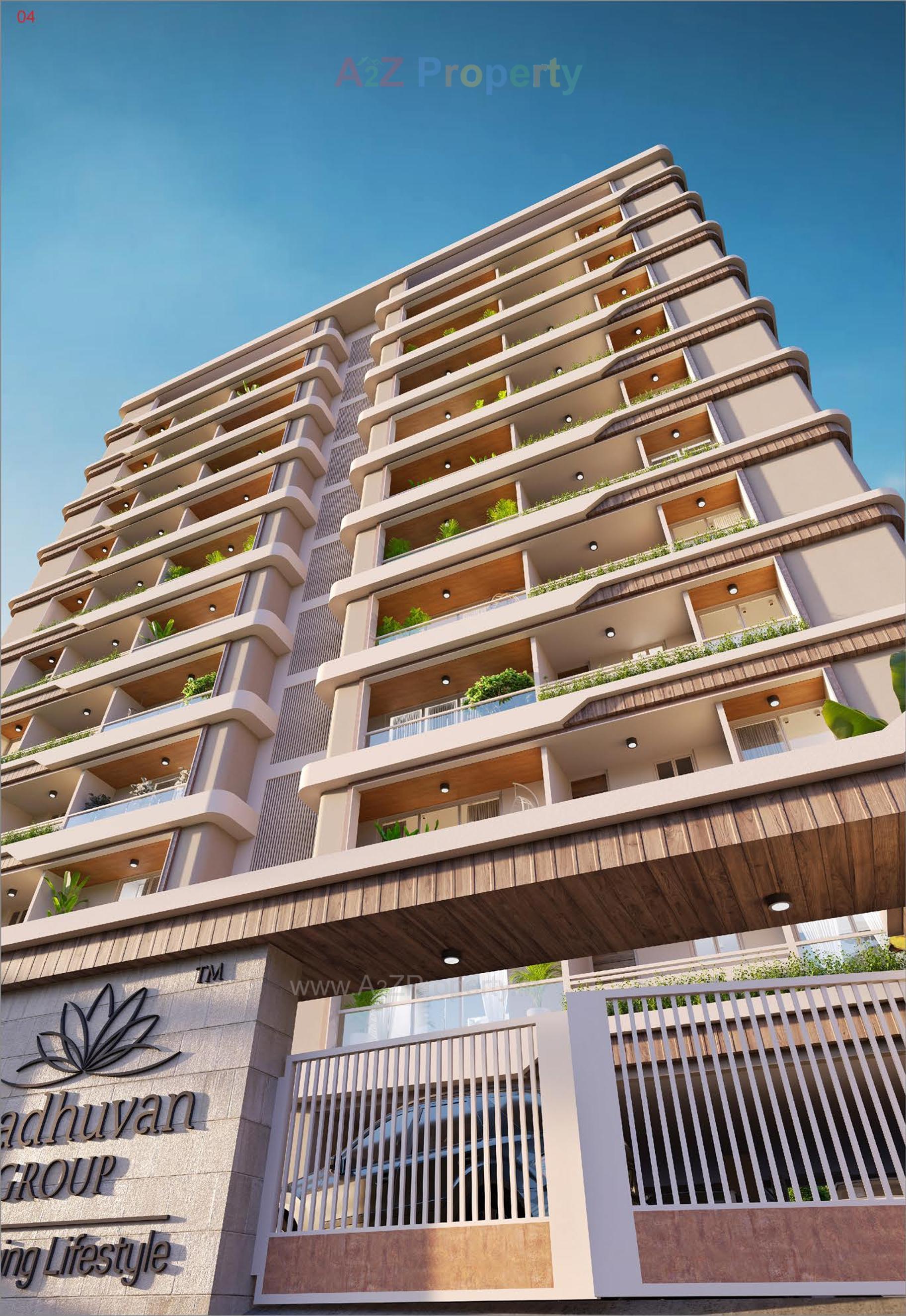 3D Elevation of real estate project The Mark located at Harni, Vadodara, Gujarat