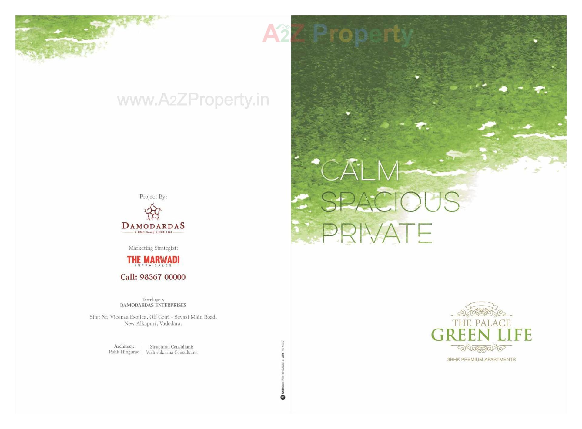  of real estate project The Palace Green Life located at Gotri, Vadodara, Gujarat
