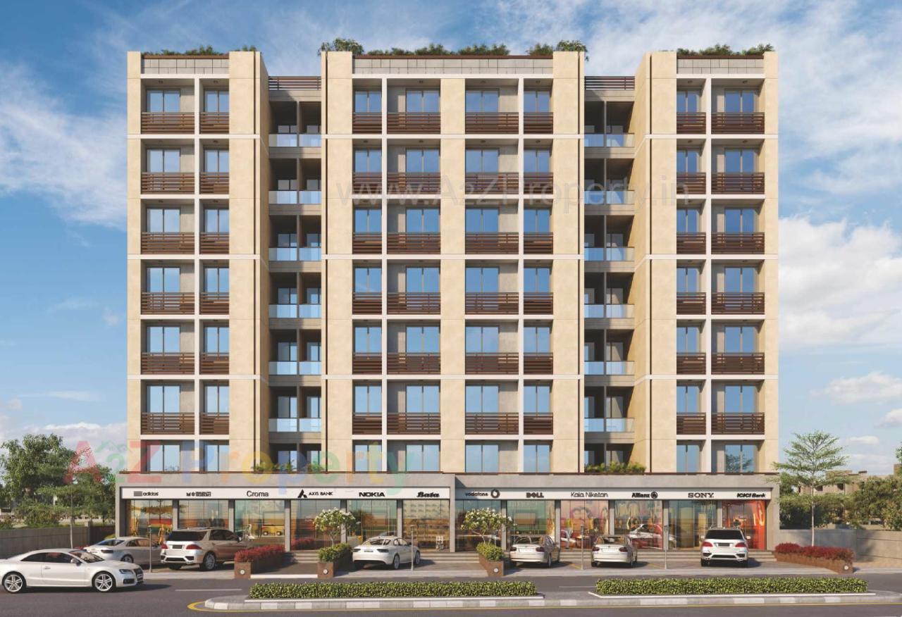 3D Elevation of real estate project The Residence Ii located at Sevasi, Vadodara, Gujarat