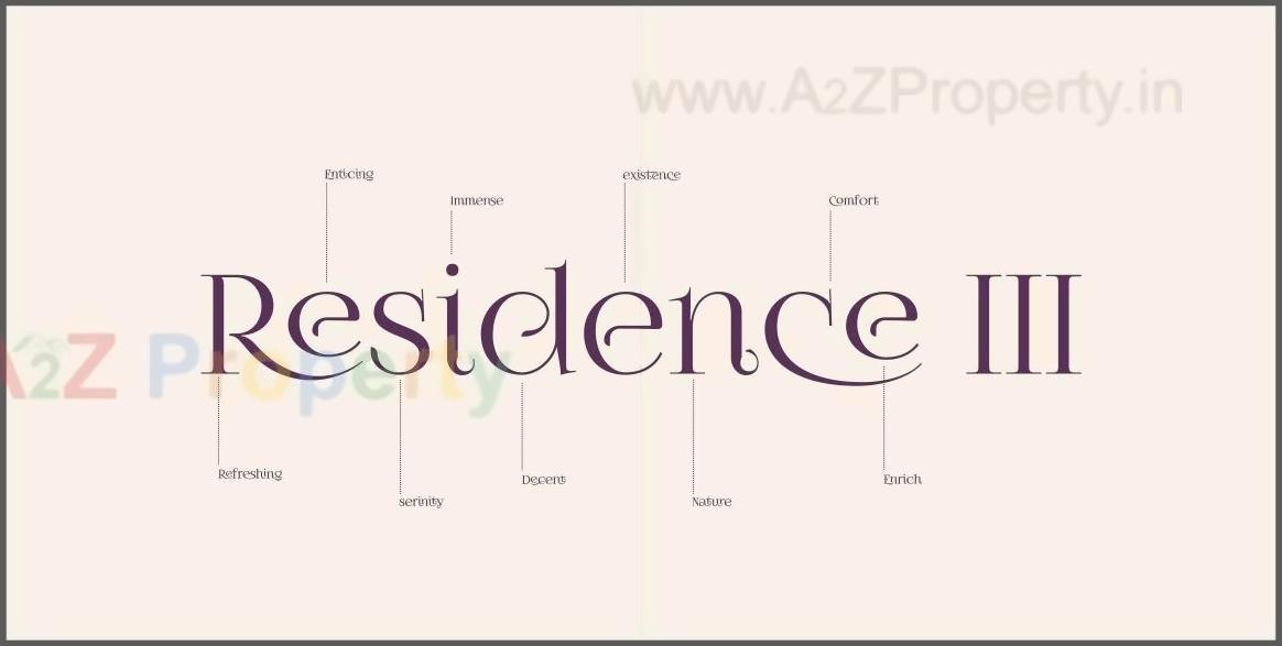  of real estate project The Residence located at Sevasi, Vadodara, Gujarat