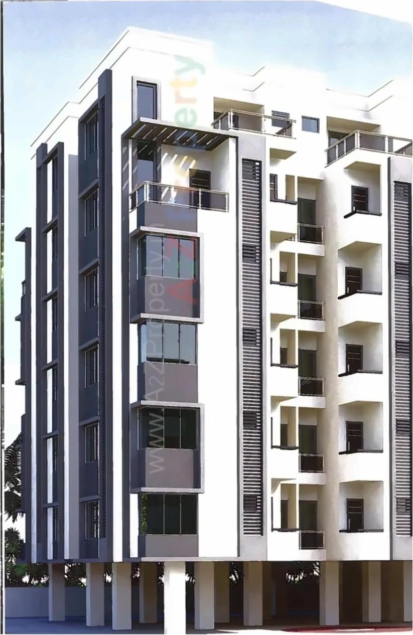 3D Elevation of real estate project The Rise located at Bhayli, Vadodara, Gujarat