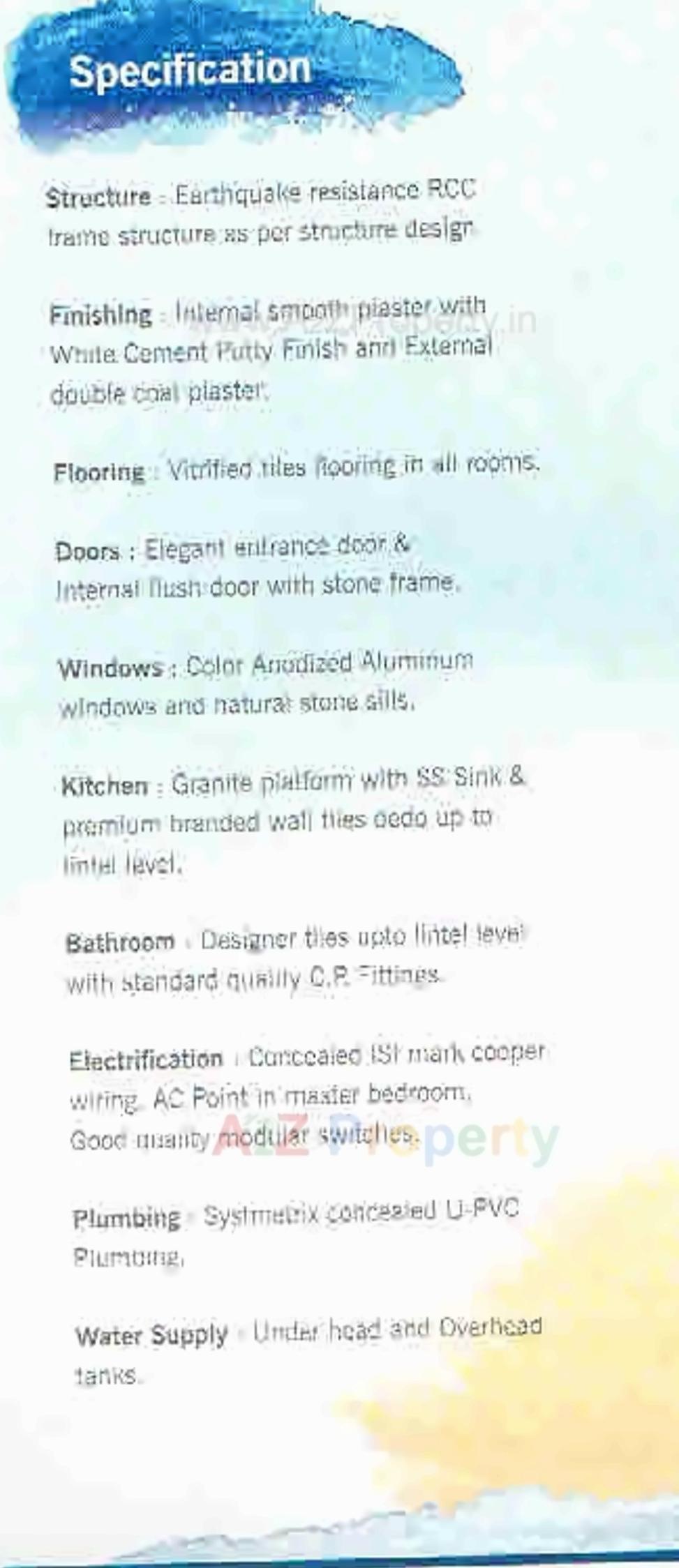 Project Specifications